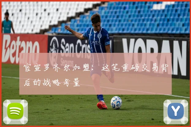 官宣罗齐尔加盟：这笔重磅交易背后的战略考量